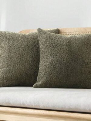 Luxurious Texture Printed Chenille Woven Pillow Cover Without Filling, With Discreetly Hidden Zipper Edges, Elegant In Appearance. Easy To Insert And Replace, With Exquisite...
