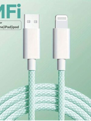 Fast Charging Nylon Braid Cable Fast Charging And Data Transfer Cable, Compatible With Iphone/Type - 14 C/Iphone/Samsung/Millet Pro Max / 14 Pro / 14 Plus / 14/13/12/11 / Xs/Xr...