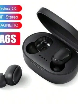 TWS Wireless Earphone, Small And Portable Ipx4 Waterproof, In-Ear Wireless Earphone Mini Earbuds With Charging Case Holiday Gift Recommendation 2024 New A6s Tws Waterproof...