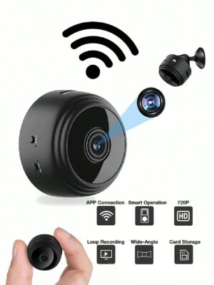 Home Security Camera, Baby Camera, 720P WiFi Camera For Pet/Nanny, Night Vision, With TF Card Slot And Cloud