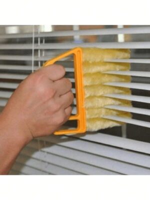 1pc, Washable Window Cleaning Brushes With Microfibers For Effortless Dust Collection And Blinds Cleaning,Kitchen,Kitchen Items,Cleaning,Kitchen Towel