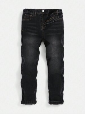 Tween Boys' Casual Straight Leg Jeans