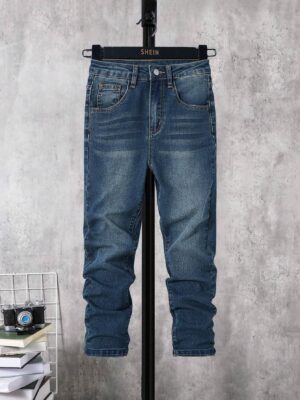 Tween Boys' Denim Jeans With Pockets