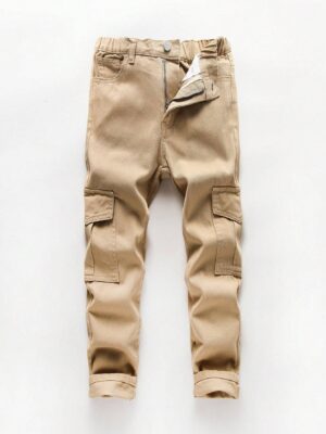 Tween Boy Flap Pocket Cargo Jeans