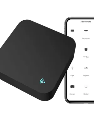 Tuya WiFi IR Remote Control Universal Infrared Remote APP Remote Control via Smart Life/Tuya Smart for Smart Home for AC TV DVD Works with Alexa Google Home