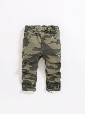 Baby Boy Camo Print Jeans