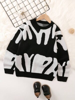 Tween Boy Colorblock Sweater