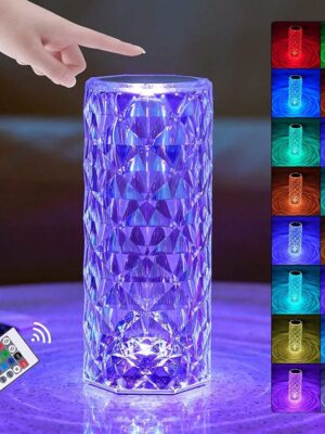 Crystal Touch Control LED Lamp Night Light